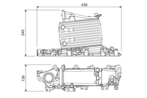 Kompressoriõhu radiaator