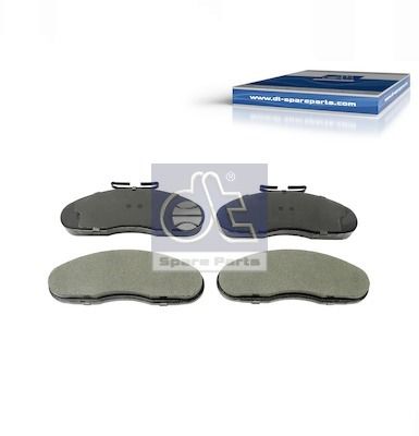 Zestaw klocków hamulcowych, hamulce tarczowe DT SPARE PARTS 6.95117