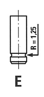 Výpustný ventil FRECCIA R6039/RNT