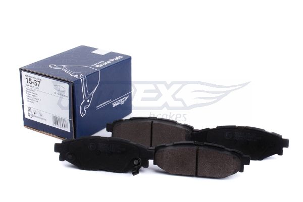 Levně Sada brzdových destiček, kotoučová brzda TOMEX Brakes 15-37