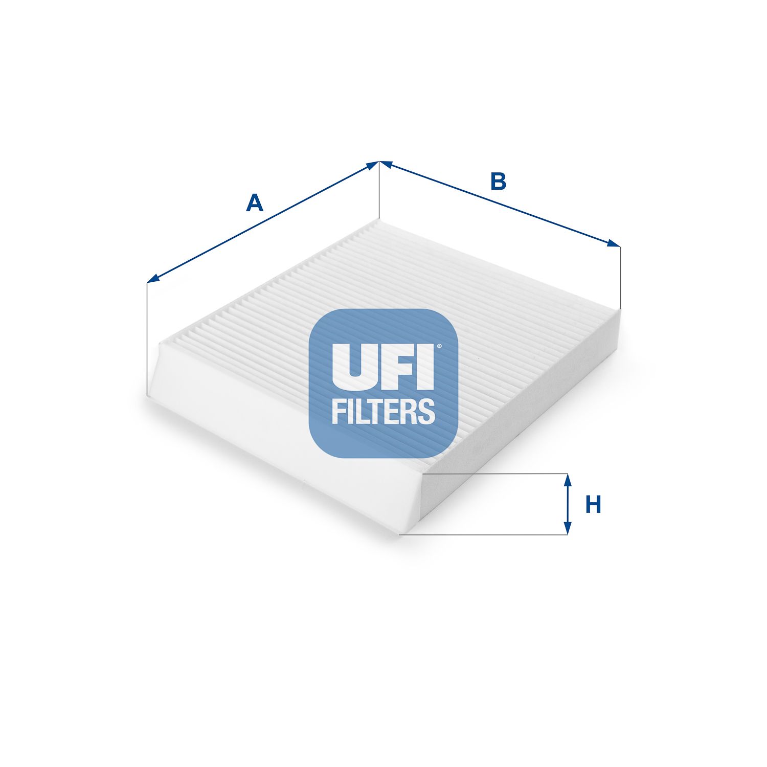 Filtr, vzduch v interiéru UFI 53.087.00