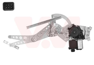 Mecanism actionare geam VAN WEZEL 3792265