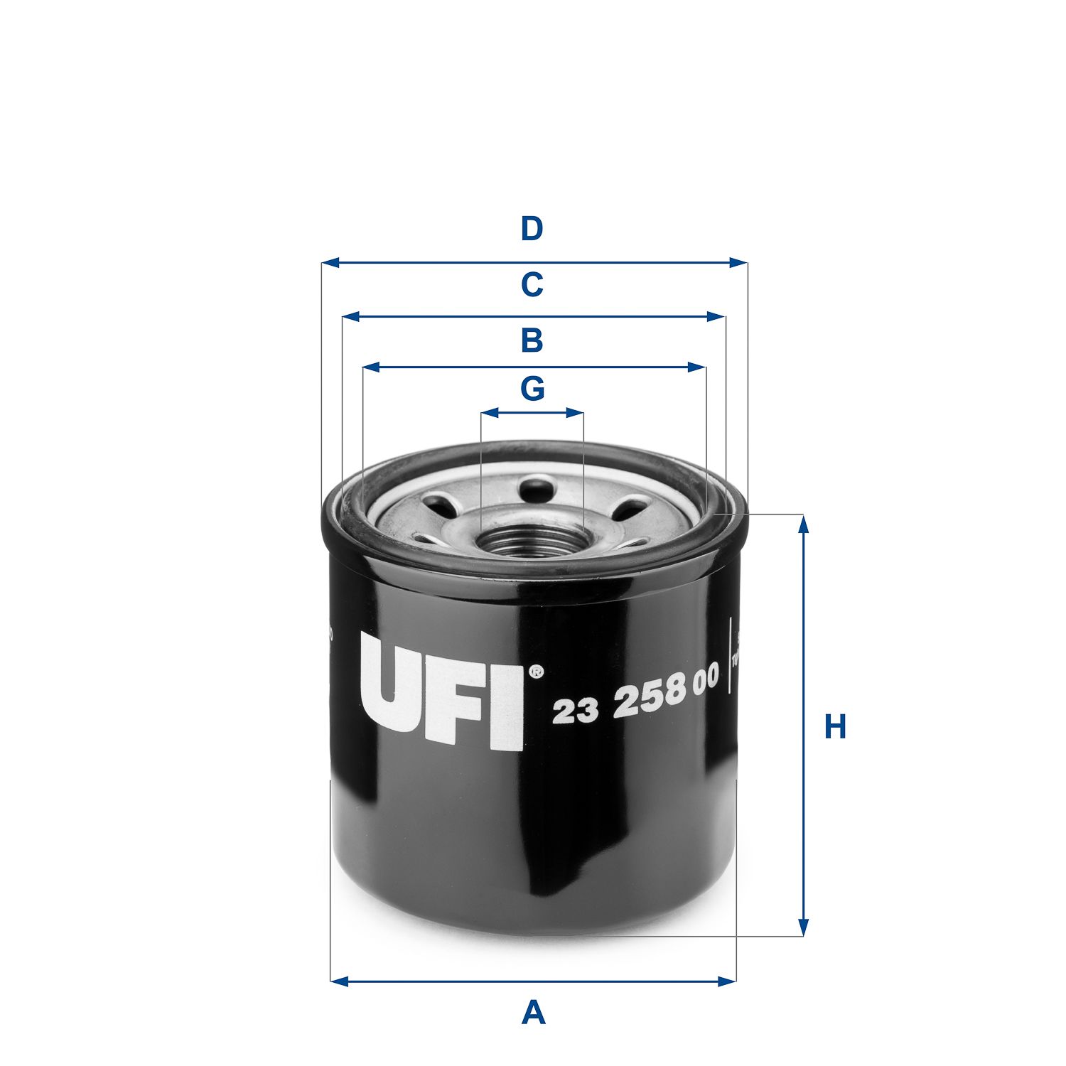Olejový filtr UFI 23.258.00