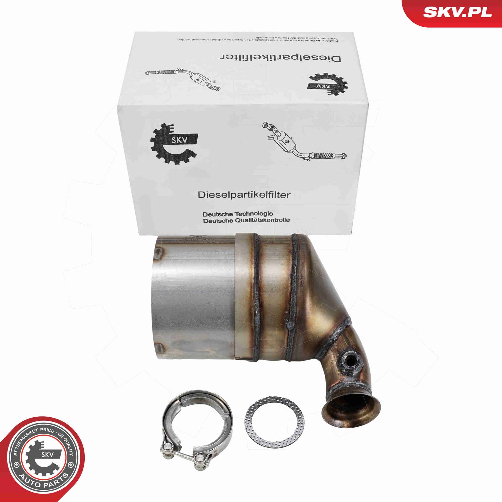 Tahma-/partikelfilter,väljalaskesüst.