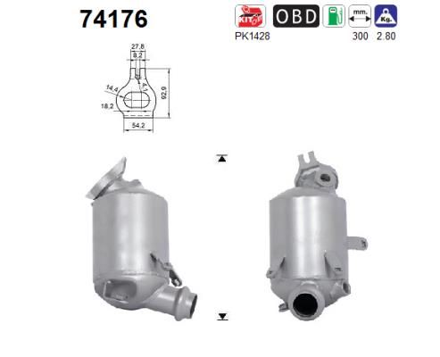 Katalizator AS 74176