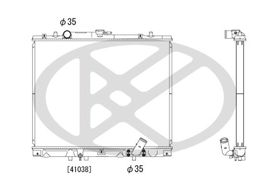 Radiator, racire motor KOYORAD PL031867T