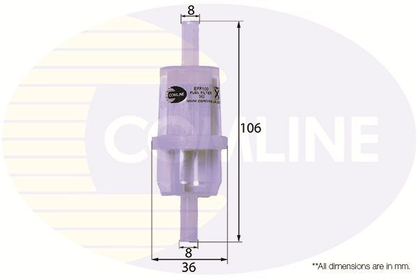 Filtr paliwa COMLINE EFF100