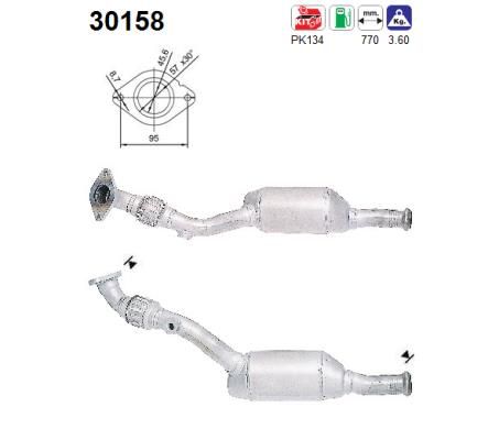 Katalizator AS 30158
