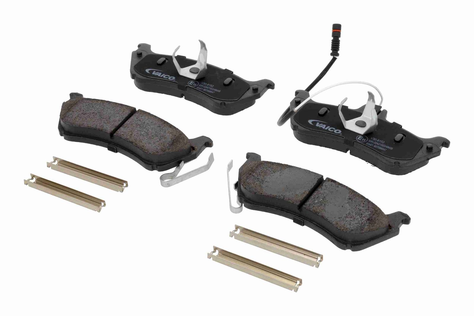 Kit de plaquettes de frein, frein à disque