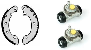 Zestaw szczęk hamulcowych BREMBO H 68 059
