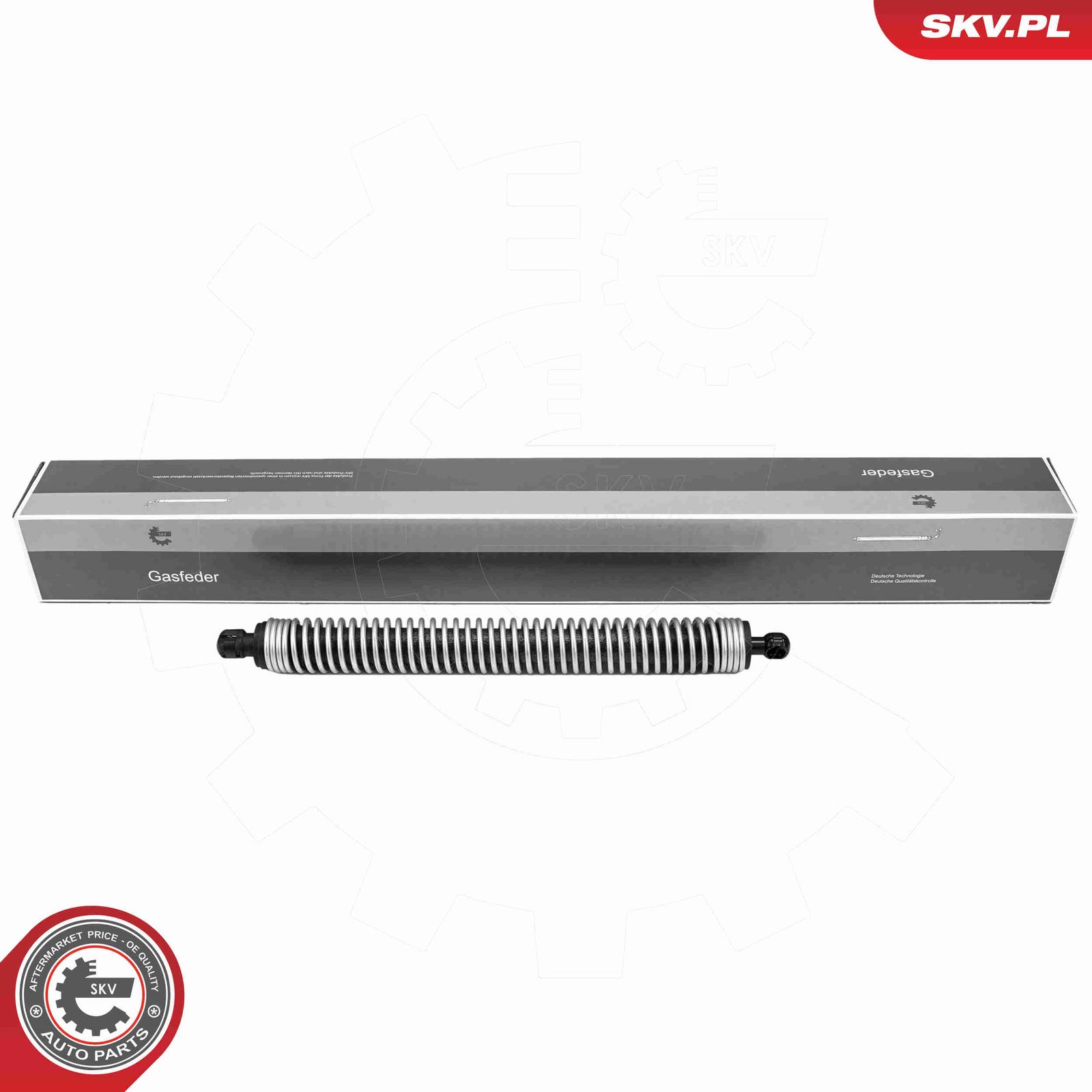 Газовая пружина, крышка багажник