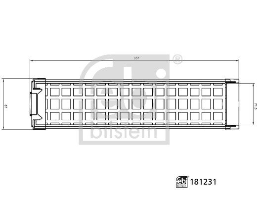 Filtru aer FEBI BILSTEIN 181231