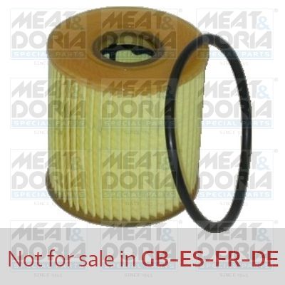 Filtr oleju MEAT & DORIA 14084