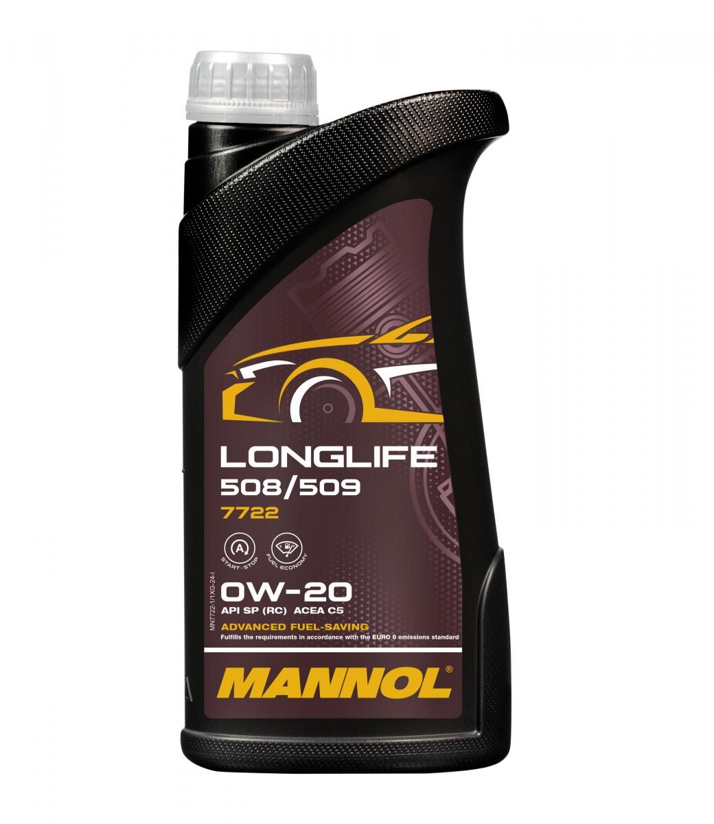 MANNOL LONGLIFE 508/509 0W-20. 1L