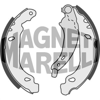 Szczęka hamulcowa MAGNETI MARELLI 360219192189