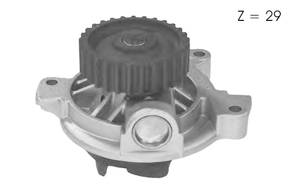 Pompe à eau, refroidissement du moteur