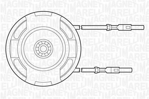 Wentylator wewnętrzny MAGNETI MARELLI 069401319010