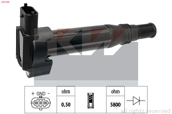 Cewka zapłonowa KW 470 609