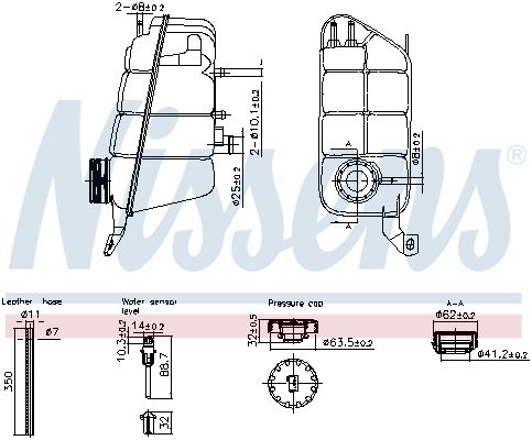 Vase d'expansion, liquide de refroidissement