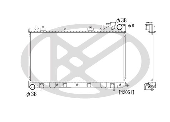 Radiator, racire motor KOYORAD PL092217