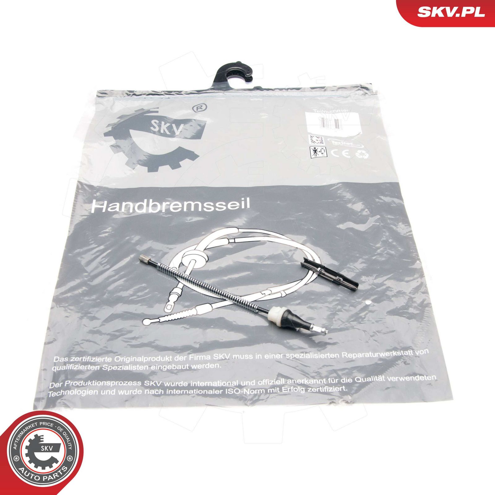 Cablu, frana de parcare ESEN SKV 25SKV936