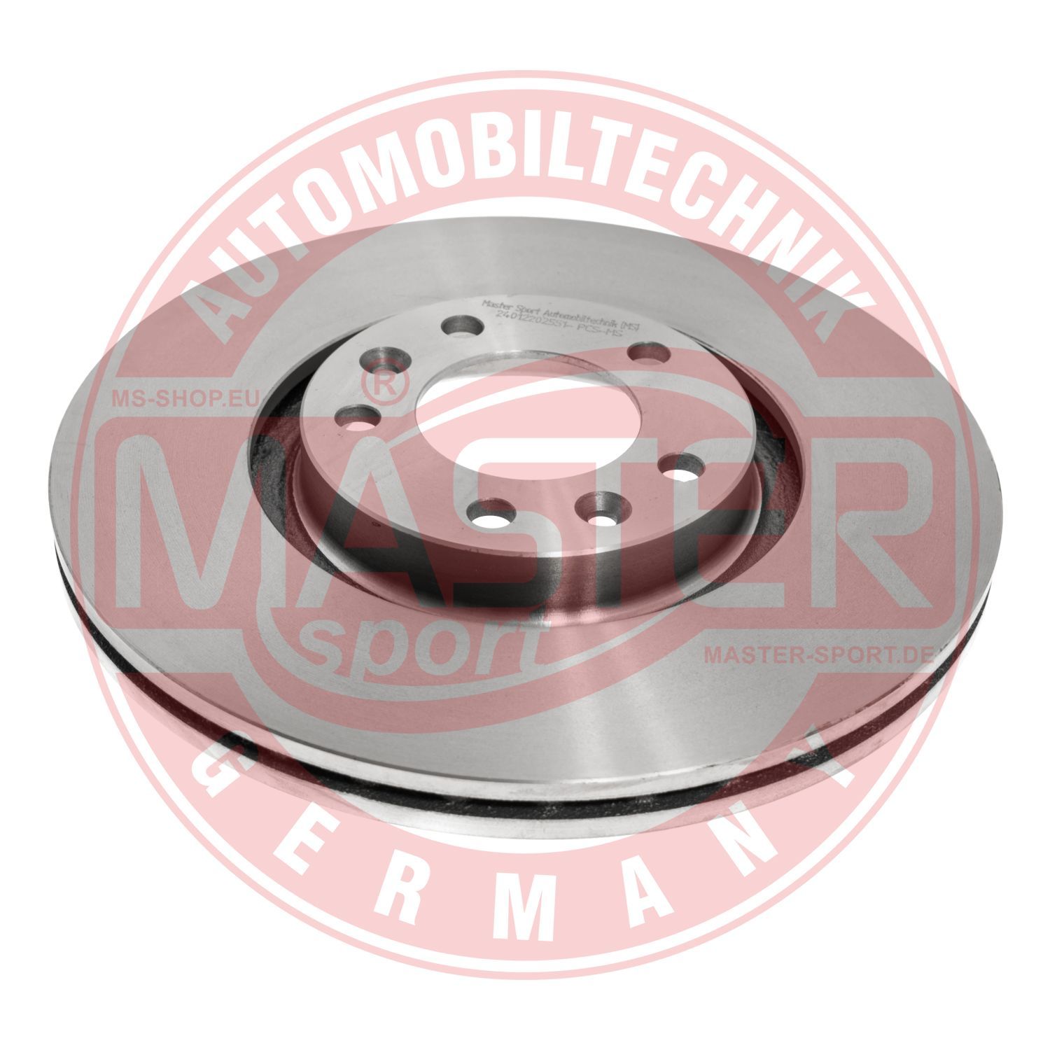 Tarcza hamulcowa MASTER-SPORT GERMANY 24012202551-PCS-MS