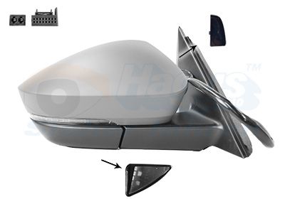 Oglinda exterioara VAN WEZEL 7643824