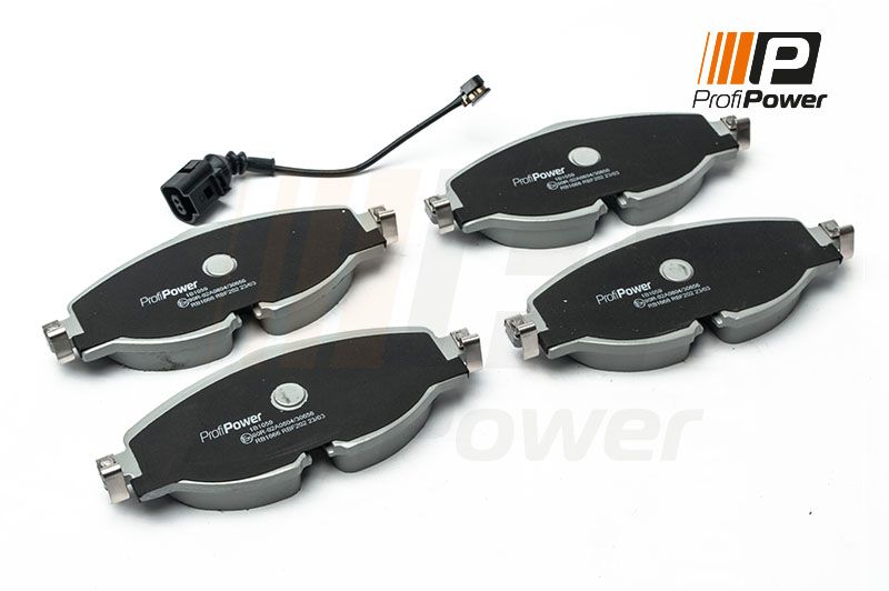 Levně Sada brzdových destiček, kotoučová brzda ProfiPower 1B1059