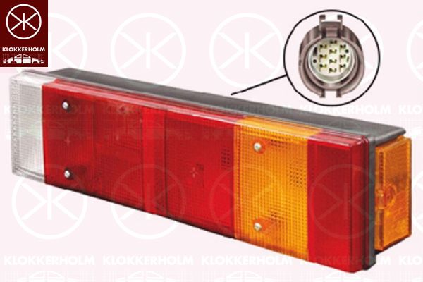 Lampa tylna zespolona KLOKKERHOLM 20940705