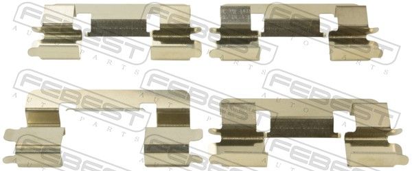 Комплектующие, колодки дискового тормоза