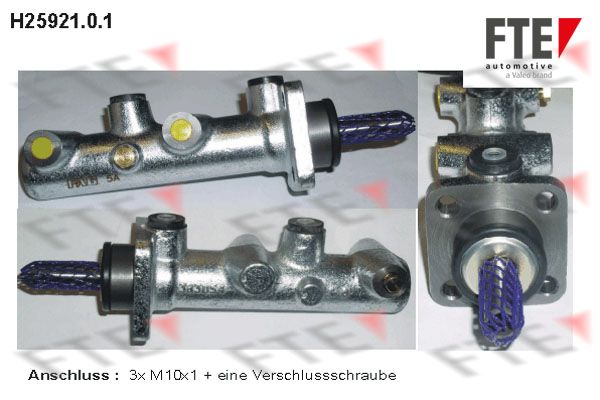 Pompa hamulcowa FTE 9220376