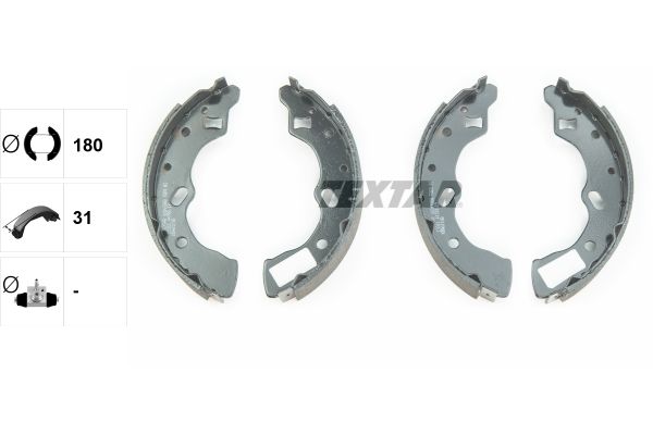 Set saboti frana TEXTAR 91047300
