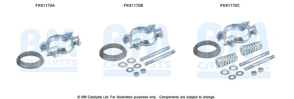 Zestaw montażowy, katalizator BM CATALYSTS FK91170