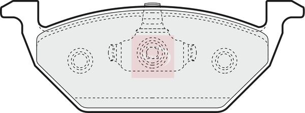Apec - Front Brake Pad Set