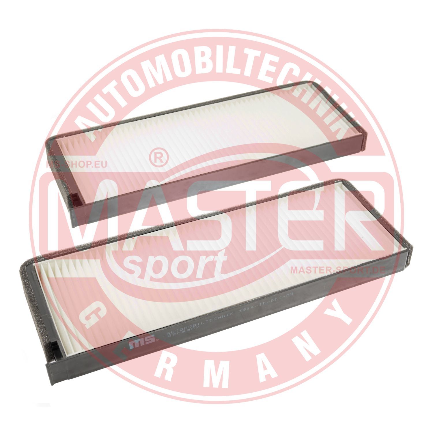 Filtr, wentylacja przestrzeni pasażerskiej MASTER-SPORT GERMANY 391K-2-IF-SET-MS