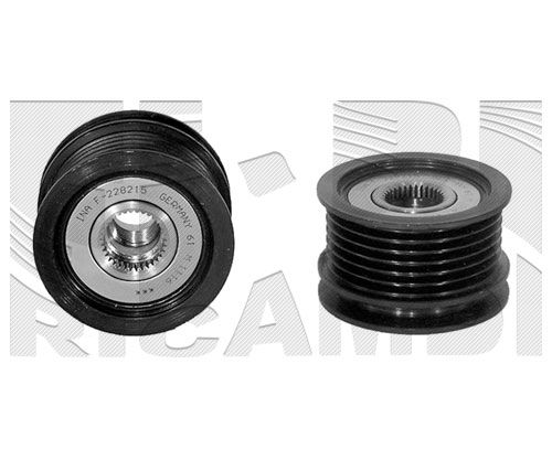 Alternator - sprzęgło jednokierunkowe CALIBER 67064