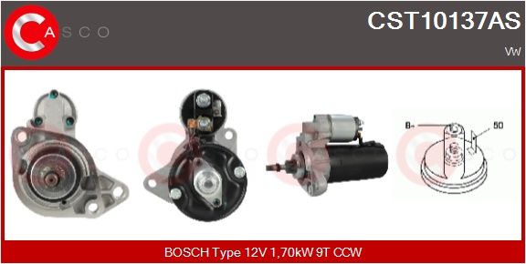 Levně Startér CASCO CST10137AS
