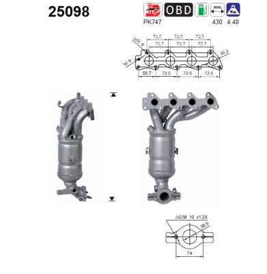 Katalizator AS 2852002350