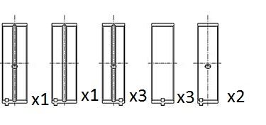 Tuleja łożyska wału korbowego FAI AUTOPARTS BM1039-025
