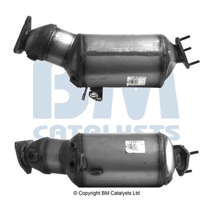 Filtr sadzy / filtr cząstek stałych, układ wydechowy BM CATALYSTS 3R0254750X