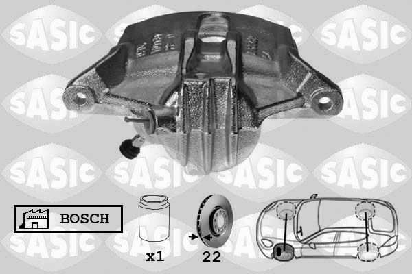 Zacisk hamulca SASIC 6500022