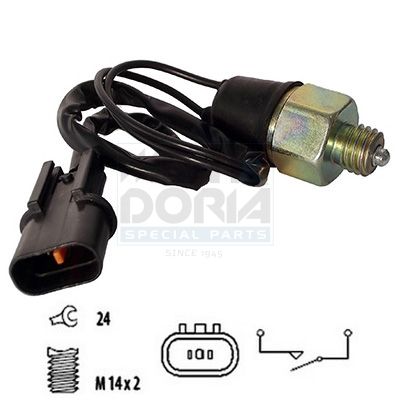 Comutator, lampa marsalier MEAT & DORIA 36077