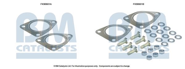 Zestaw montażowy, katalizator BM CATALYSTS FK90601