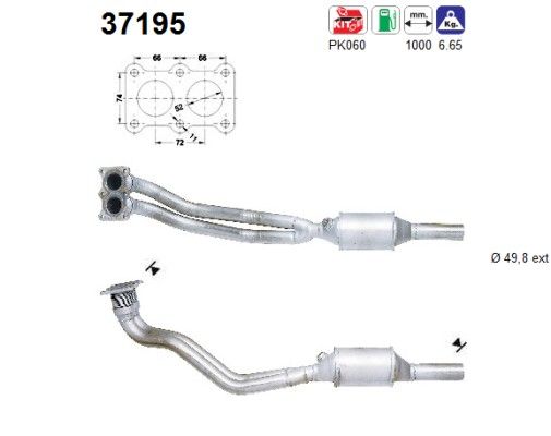 Catalizator AS 37195