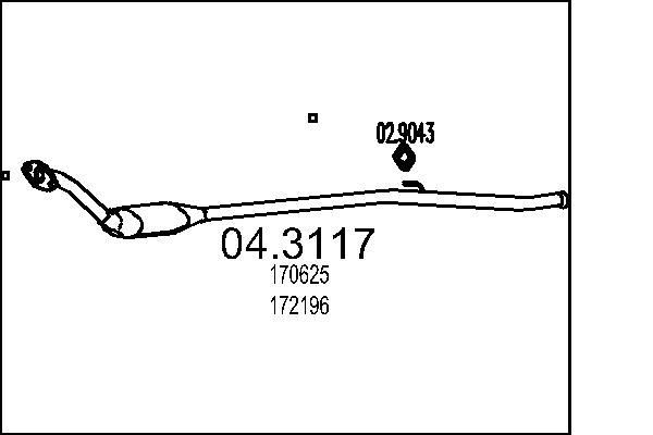 Katalizator MTS 04.3117