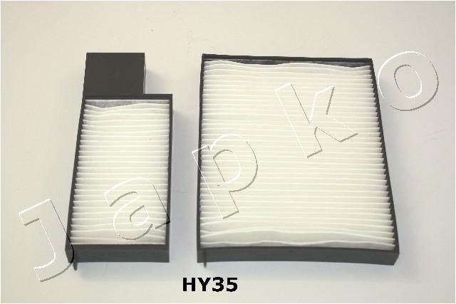 Filtr, wentylacja przestrzeni pasażerskiej JAPKO 21HY35