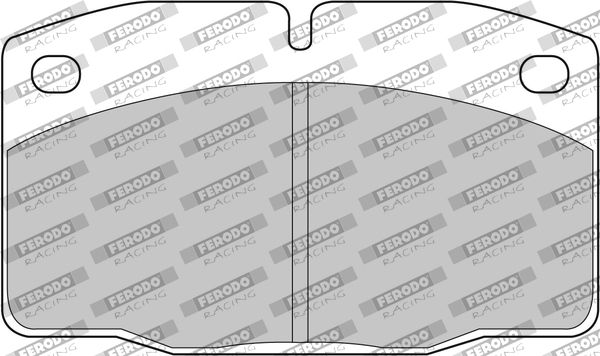 Zestaw klocków hamulcowych, hamulce tarczowe FERODO RACING FDS173