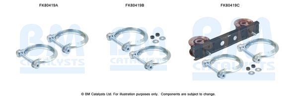 Zestaw montażowy, katalizator BM CATALYSTS FK80419