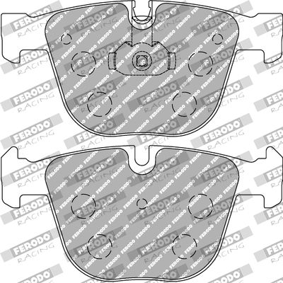 Zestaw klocków hamulcowych, hamulce tarczowe FERODO RACING FCP1672W