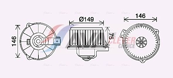 Вентилятор салона